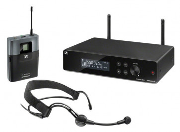 ‌Sennheiser XSW 2-ME3-B - Nagłowny mikrofon bezprzewodowy dla wokalistów i performerów. Zakres częstotliwości 614-638 MHz