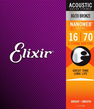 ‌‌Elixir 11308 - (16-70) NW struny barytonowe