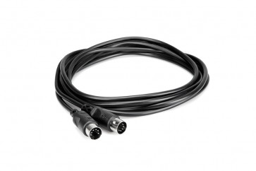 HOSA MID-325BK - Kabel MIDI 7.6m czarny