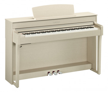 Yamaha CLP-645WA - Clavinova - pianino cyfrowe "Biały popiół"