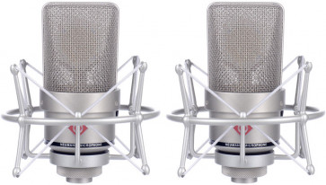 Neumann TLM 103 Stereo Set - ZESTAW: 2 MIKROFONY WIELKOMEMBRANOWE, 2 UCHWYTY EA 1, OPAKOWANIE: WALIZA ALU