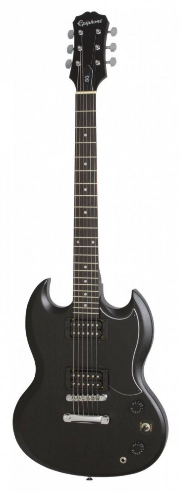 ‌Epiphone SG Special Satin E1 EBV Ebony Vintage - gitara elektryczna