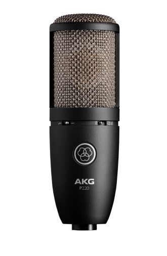AKG P-220 - wielkomembranowy prawdziwy mikrofon pojemnościowy 