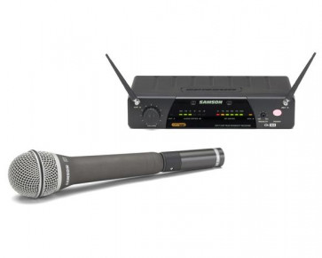 Samson AX1/Q7 AIRLINE 77 - zestaw bezprzewodowy z nadajnikiem AX1 ( plug - on ) i mikrofonem dynamicznym Q7 (642.375Mhz) B-STOCK
