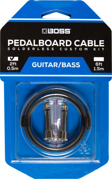Roland BCK-2 - PEDAL BOARD CABLE KIT, 2 CONNECTORS, 2FT / 0.5 M CABLE
