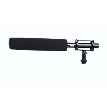 BOYA BY-PVM1000L - Profesjonalny mikrofon kierunkowy typu Shotgun - wydłużona konstrukcja do 38 cm