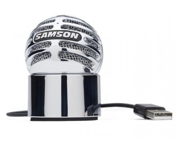 SAMSON METEORITE- mikrofon pojemnościowy USB, kardioida, 16-bit, 44.1/48kH, kabel usb, pokrowiec