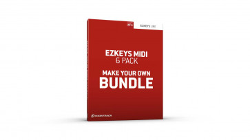 ‌Toontrack EZkeys MIDI 6 Pack [licencja] - oprogramowanie