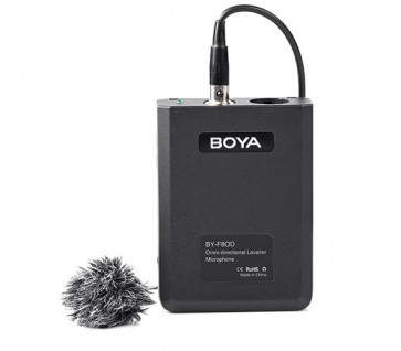BOYA BY-F8OD - Profesjonalny wszechkierunkowy mikrofon krawatowy wideo / instrumentalny typu lavalier