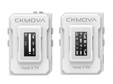 ‌CKMOVA Vocal X V1W - bezprzewodowy mikrofon na kamerę B-STOCK