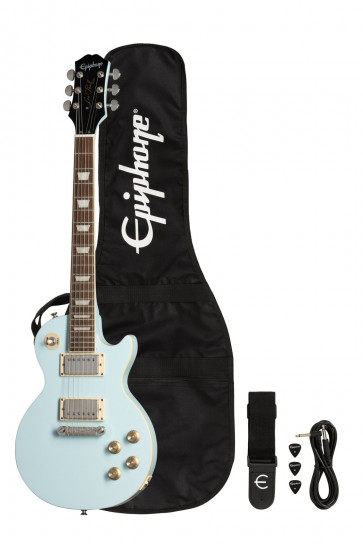 Epiphone Power Players Les Paul Ice Blue - zestaw gitarowy set