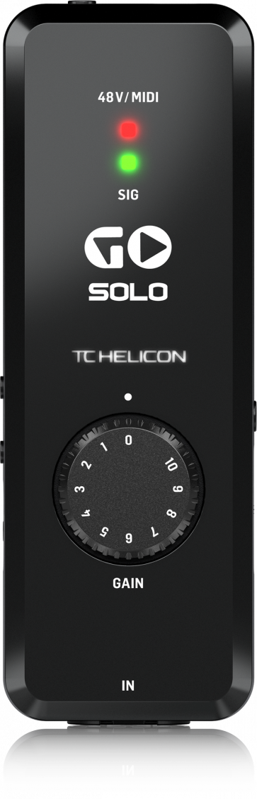 TC Helicon GO SOLO - Interfejs Audio