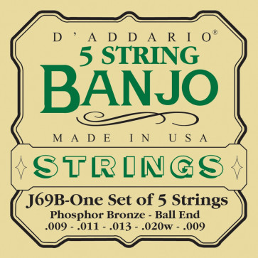 DADDARIO J69B - Struny do banjo