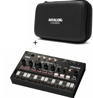 KORG VOLCA KICK + Analog Cases PULSE - syntezator analogowy + case