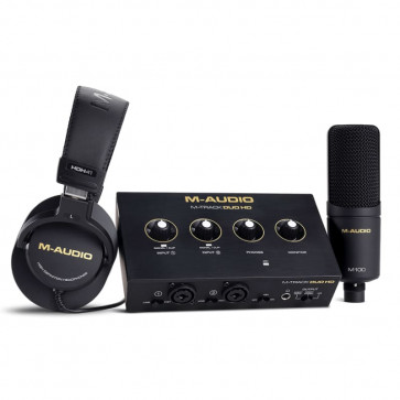 M-Audio M-Track Duo HD Pack zestaw nagraniowy