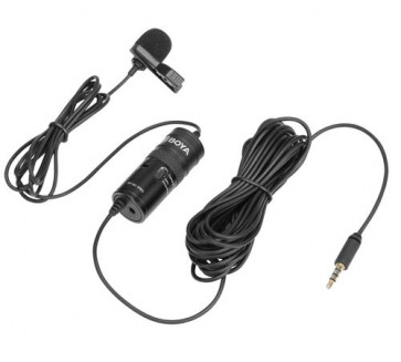 BOYA BY-M1 PRO - Uniwersalny mikrofon krawatowy typu Lavalier