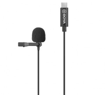 BOYA BY-M3-OP - Uniwersalny podwójny mikrofon krawatowy dla urządzeń ze złączem USB-C (ANDROID)