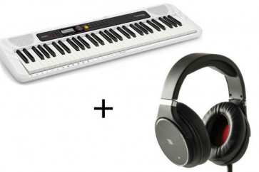 CASIO CT-S200 WE - KEYBOARD + headphones
