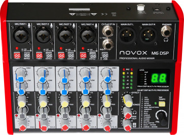 Novox M6 DSP MKII - mikser audio