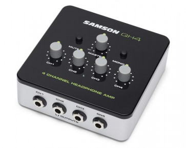 Samson QH4 - Kompaktowy wzmacniacz słuchawkowy 4-kanałowy