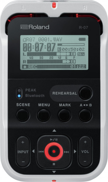 Boss R-07 (WH) - PORTABLE RECORDER