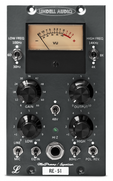 ‌Lindell RE-51 - Preamp mikrofonowy