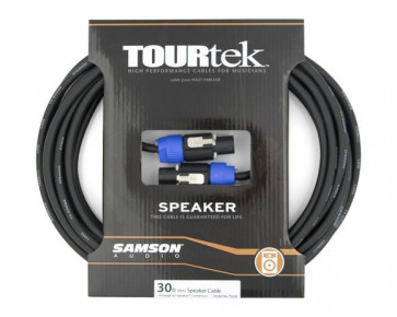 ‌Samson TST30 - przewód głośnikowy 9mtr - Jack 1/4" - Speakon
