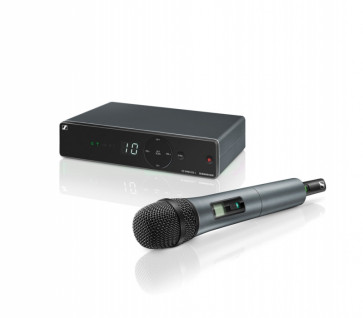 ‌Sennheiser XSW 1-825-B - mikrofon bezprzewodowy dla wokalistów i prowadzących imprezy. Zakres częstotliwości B: 614-638 MHz