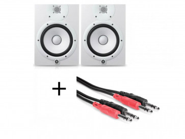 Yamaha HS7 WH - monitor studyjny Para + kable