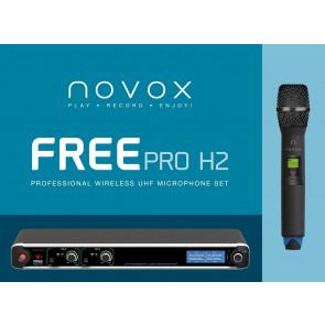 Novox FREE PRO H2 - Mikrofon bezprzewodowy podwójny