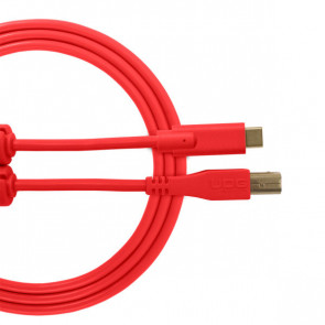 UDG ULT Cable USB 2.0C-B Red ST 1,5m