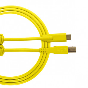 UDG ULT Cable USB 2.0C-B Yellow ST 1,5m