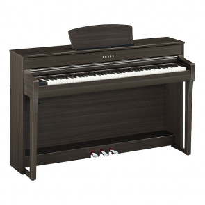 Y‌amaha CLP-735 DW - pianino cyfrowe, ciemny orzech