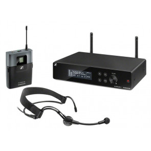 ‌Sennheiser XSW 2-ME3-A - Nagłowny mikrofon bezprzewodowy dla wokalistów i performerów. Zakres częstotliwości 548-572 MHz