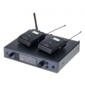 Sennheiser ew IEM G4-twin-E - wytrzymały bezprzewodowy system monitoringu dousznego, pasmo E: 823 - 865 MHz