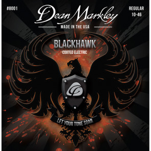 DEAN MARKLEY BLACKHAWK COATED ELECTRIC 8001 REG 10-46 - Struny do gitary elektrycznej