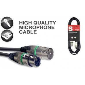Stagg SMC10 XX GR - kabel mikrofonowy 10 m z oznaczeniem końcówek
