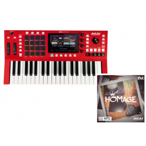 AKAI MPC Key 37 + Native Instruments Homage MPC Edition - Stacja robocza + Pakiet brzmień