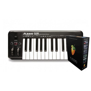 Alesis Q25 + FL Studio 20 Producer Edition BOX