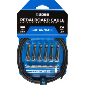 Roland BCK-6 - PEDAL BOARD CABLE KIT, 6 CONNECTORS, 6FT / 1.8 M CABLE