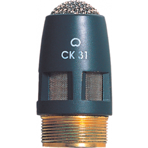 AKG CK31 - kapsuła mikrofonu pojemnościowego o szerokim, kardioidalnym wzorze biegunowym