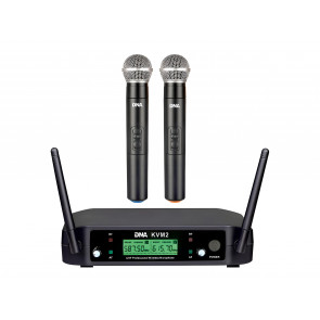 DNA KVM 2 - wireless microphones sound system zestaw 