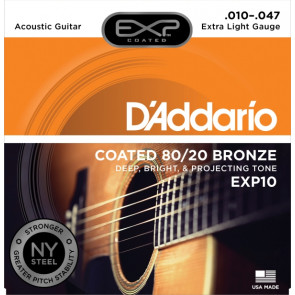 DADDARIO EXP10 - Struny do gitary akustycznej