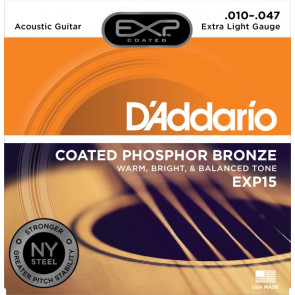DADDARIO EXP15 - Struny do gitary akustycznej