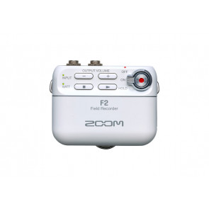 Zoom F2 White-front