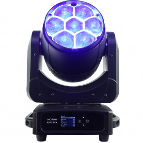 Fractal Lights Morph MINI PIX 7x40W - głowa ruchoma 