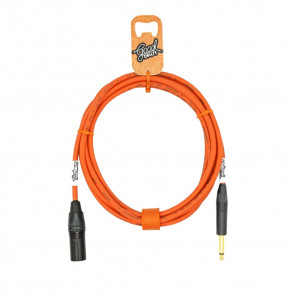 GoodDrut Kabel Jack - XLR-M pomarańczowy 2m. - Kabel Audio