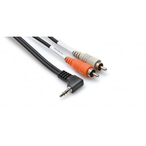 HOSA CMR-203R - Kabel breakout TRS R 3.5 - 2 x RCA, 0.91m