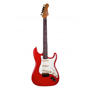 JET JS-380 RD G SSS - Electric Guitar front