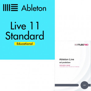 ‌Ableton Live 11 Standard EDU + kurs - oprogramowanie zestaw